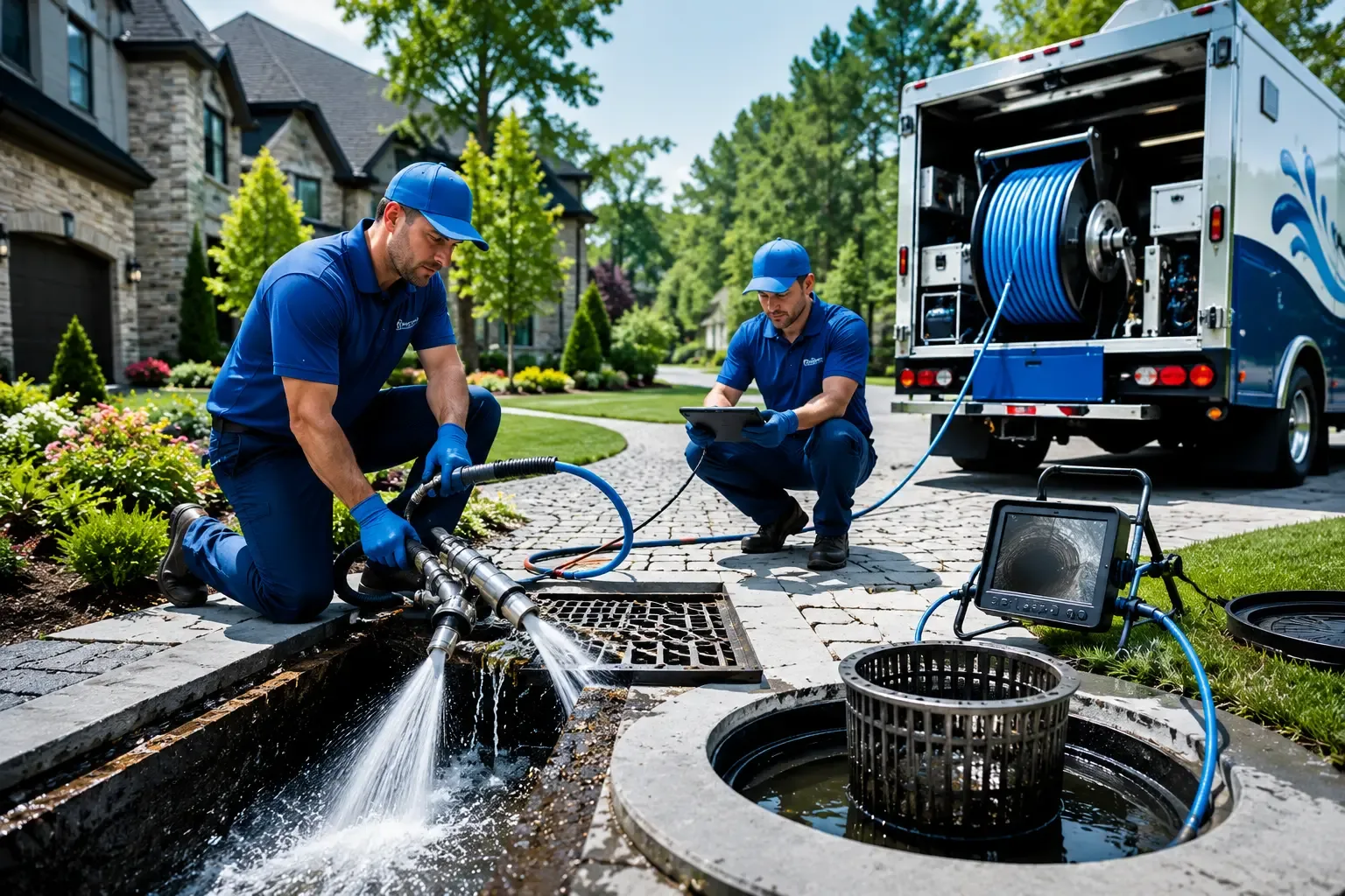 Local outdoor drain cleaning professionals in Shanks, WV