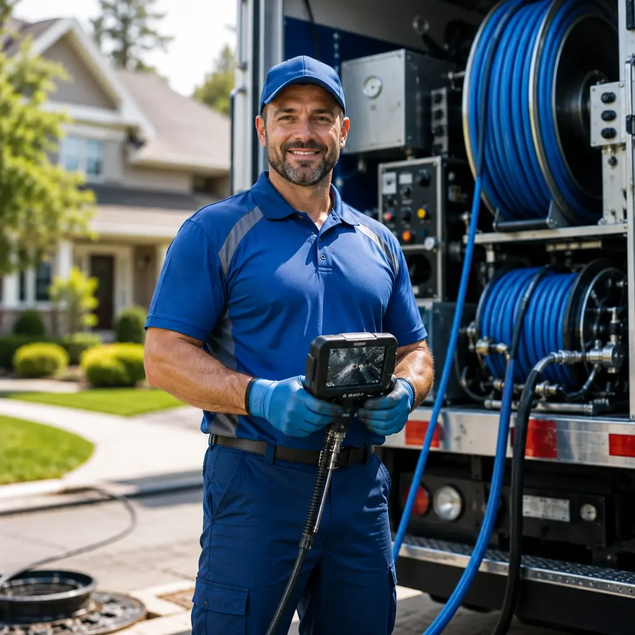 Local outdoor drain cleaning specialists in Shanks, WV